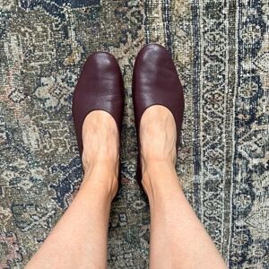 Everlane The Day Glove - Maroon